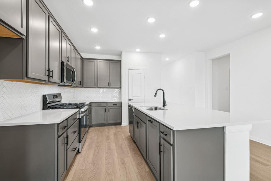 Furnished interior view inside a new home in Escondido 45’ Homesites, Magnolia (Image 6).