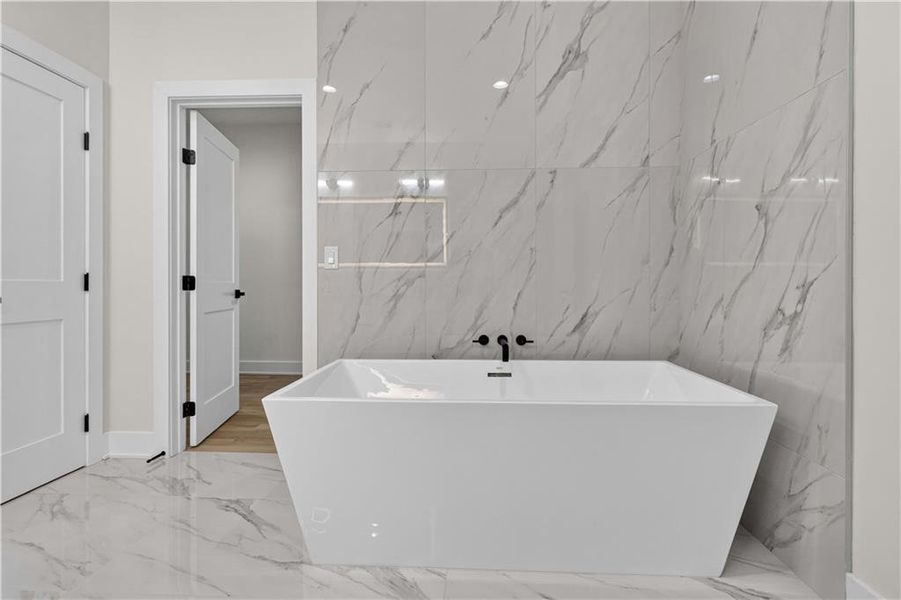 Furnished interior view inside a new home in , Atlanta (Image 10).