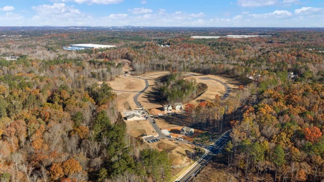 Site preparation for new homesites in South Wind, Union City (Image 31).