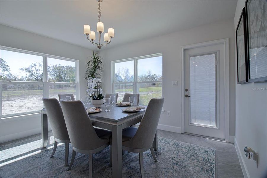 Furnished interior view inside a new home in Rolling Hills, Bell (Image 16).