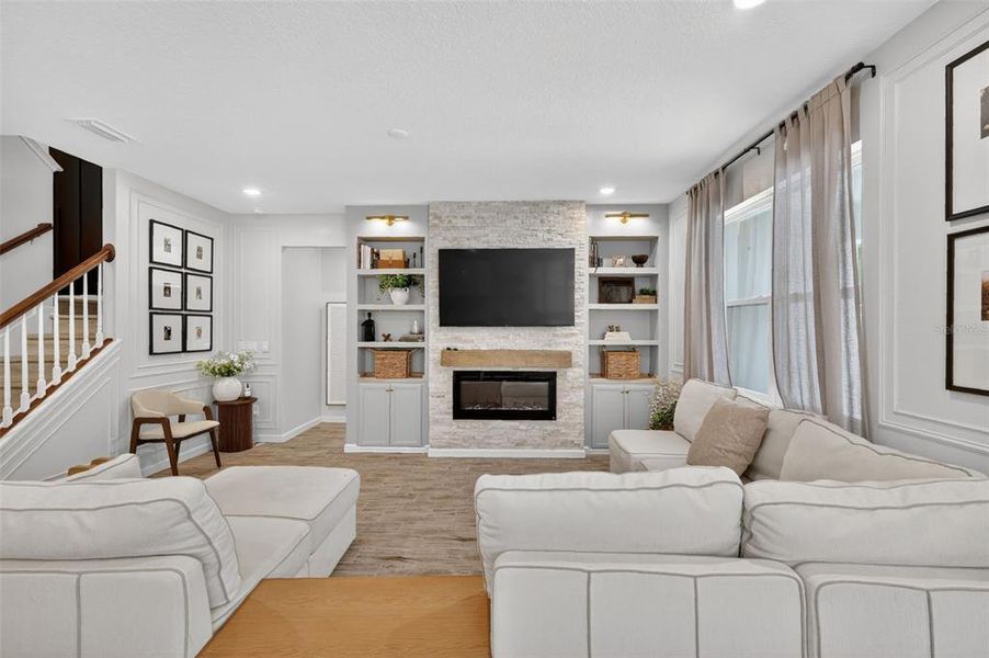 Furnished interior view inside a new home in Summerbrooke, Mount Dora (Image 18).