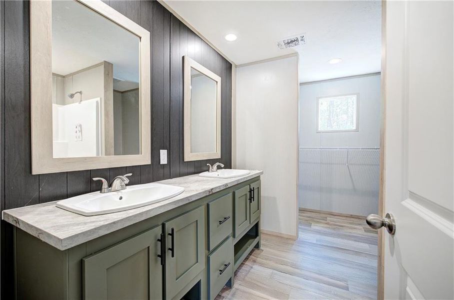 Furnished interior view inside a new home in , Talking Rock (Image 8).