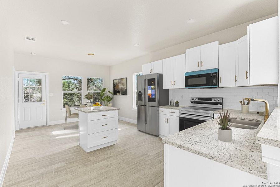 Furnished interior view inside a new home in , Spring Branch (Image 12). Furnished interior view inside a new home in , Spring Branch (Image 12).