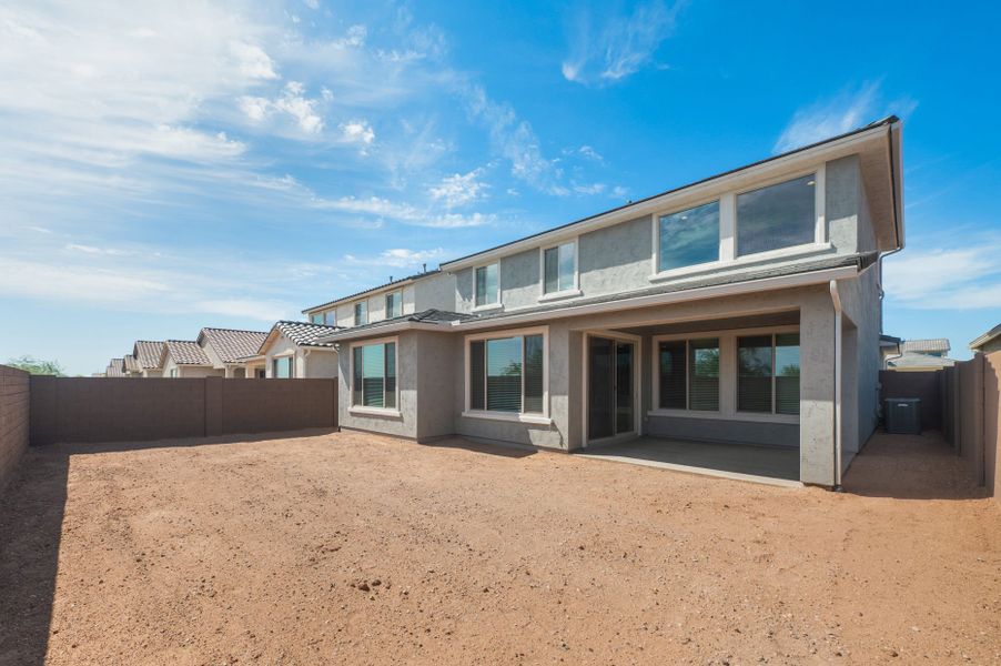 Exterior details and patio area of a home in Blossom Rock, Apache Junction (Image 3).