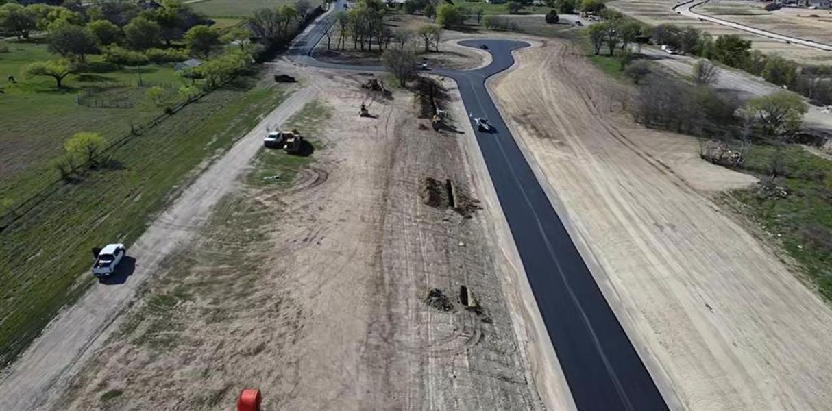 Site preparation for new homesites in , Fort Worth (Image 2). Site preparation for new homesites in , Fort Worth (Image 2).