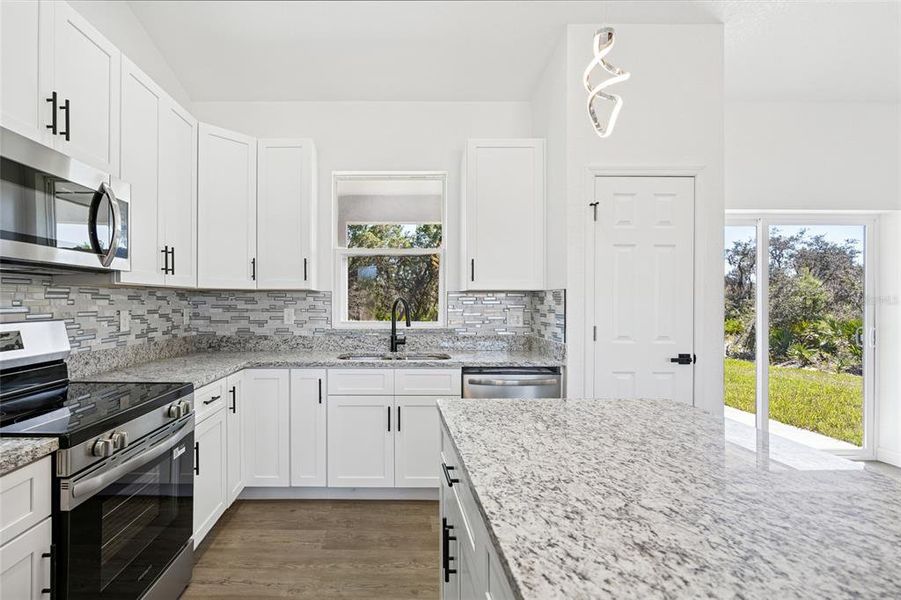 Furnished interior view inside a new home in , Sebring (Image 9). Furnished interior view inside a new home in , Sebring (Image 9).