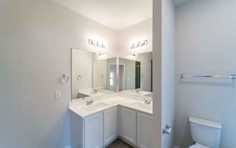 Furnished interior view inside a new home in Hunters Glen, Jarrell (Image 4).
