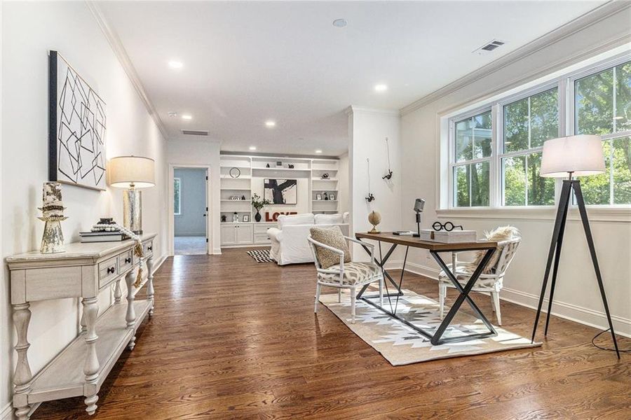 Furnished interior view inside a new home in , Canton (Image 19). Furnished interior view inside a new home in , Canton (Image 19).