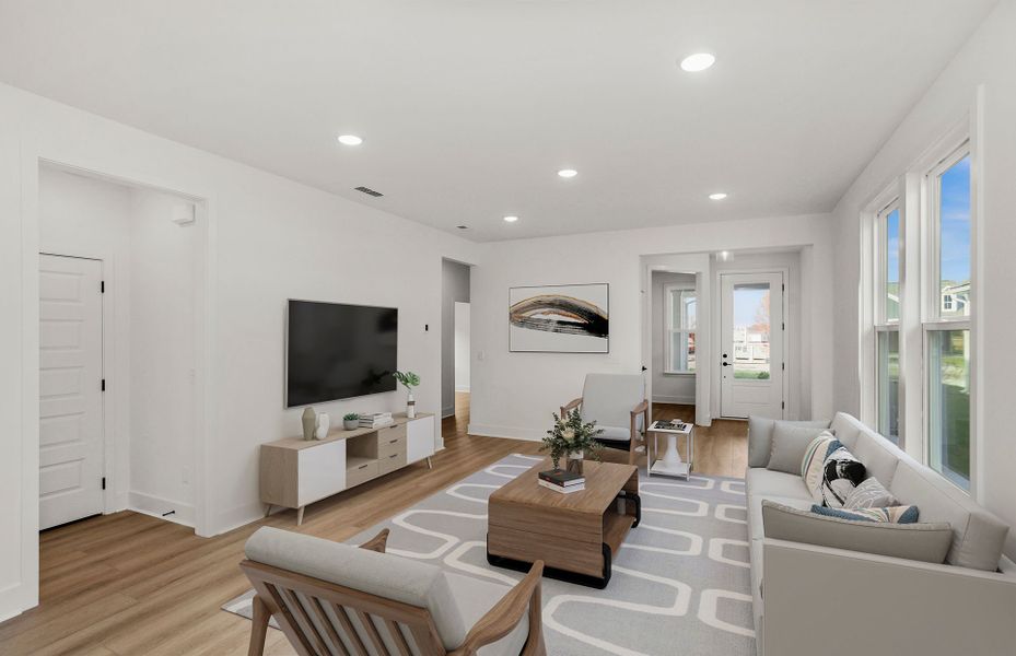 Furnished interior view inside a new home in Del Webb Barton Village, Lebanon (Image 11).