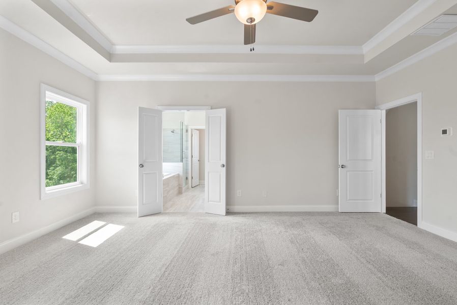 Representative unfurnished interior of a home built from the The Caplin by The Providence Group in Palisades Single Family, Cumming (Image 32). Representative unfurnished interior of a home built from the The Caplin by The Providence Group in Palisades Single Family, Cumming (Image 32).
