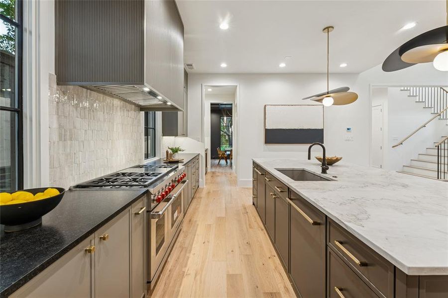 Furnished interior view inside a new home in , Dallas (Image 17). Furnished interior view inside a new home in , Dallas (Image 17).