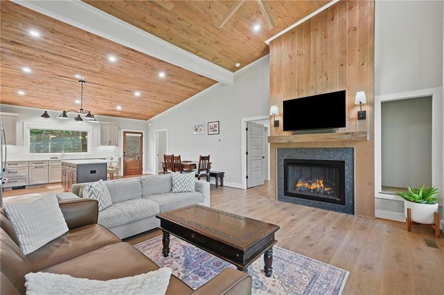 Furnished interior view inside a new home in , Ellijay (Image 3). Furnished interior view inside a new home in , Ellijay (Image 3).