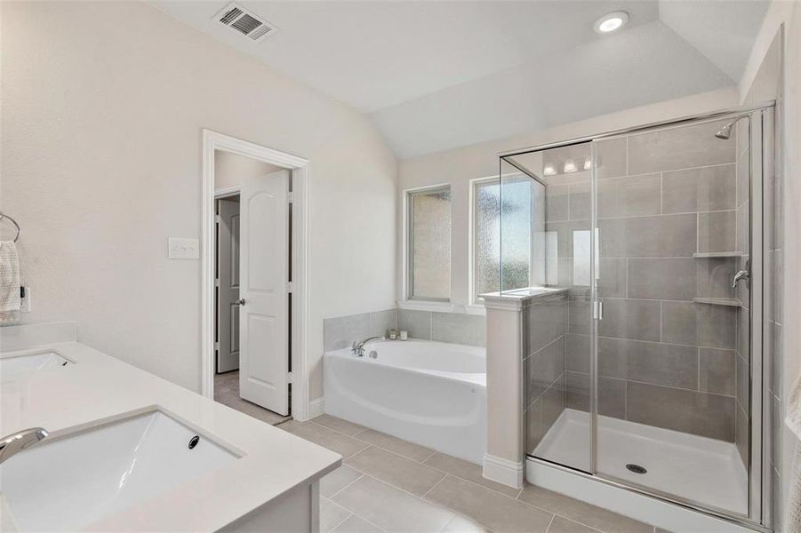 Furnished interior view inside a new home in , Justin (Image 3). Furnished interior view inside a new home in , Justin (Image 3).