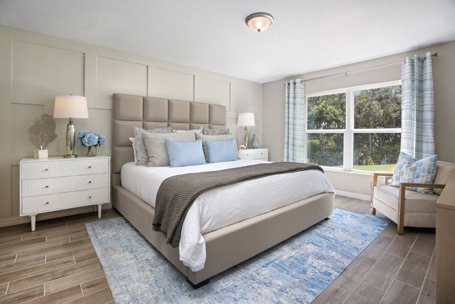Representative furnished interior of a home built from the 1707 Modeled by KB Home in Naples Village at Verona II, Titusville (Image 7).