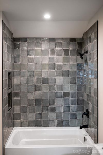 Close-up of interior finishes inside a home in , Weaverville (Image 14).