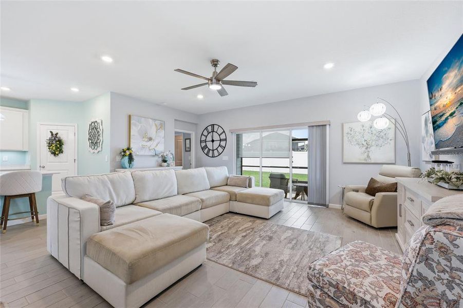 Furnished interior view inside a new home in Trailhead Landing, Alachua (Image 9).