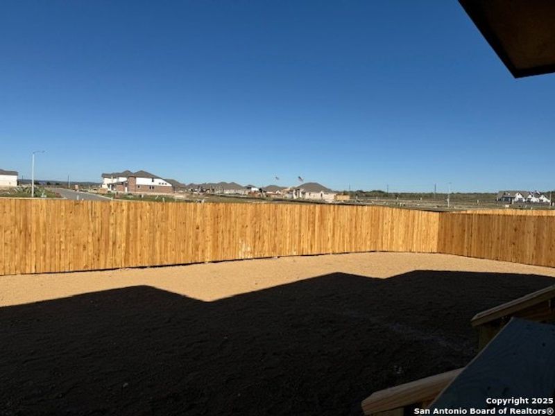 Exterior details and patio area of a home in Megan's Landing 70', Castroville (Image 3).