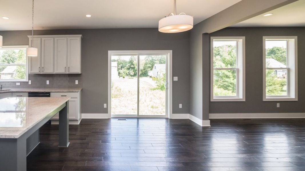 Representative unfurnished interior of a home built from the The Hartland by Norfolk Homes in Coronado Estates, Jackson (Image 24).