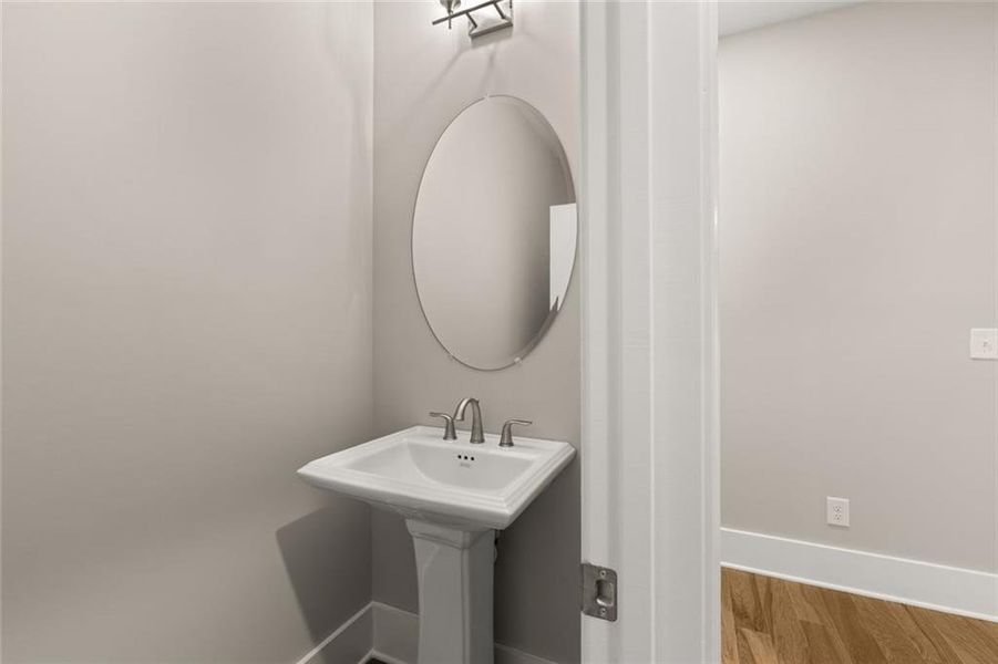 Furnished interior view inside a new home in Soleil Summit Chase, Snellville (Image 8).