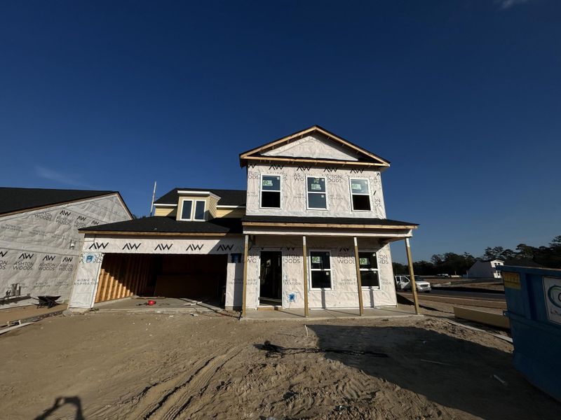 In-progress construction of a new home in Tea Farm: Presidents Series, Ravenel, SC (Image 15).