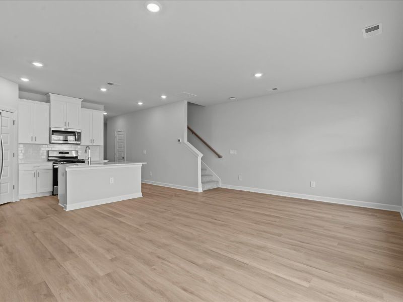 Spacious, unfurnished interior of a new home in Northbrook Village Townes, Taylors (Image 11).
