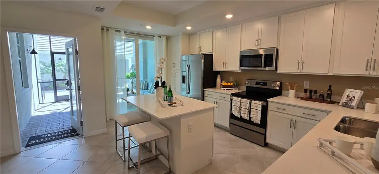 Furnished interior view inside a new home in , Venice (Image 15). Furnished interior view inside a new home in , Venice (Image 15).