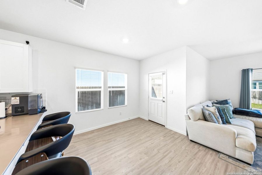 Furnished interior view inside a new home in , Bulverde (Image 27). Furnished interior view inside a new home in , Bulverde (Image 27).