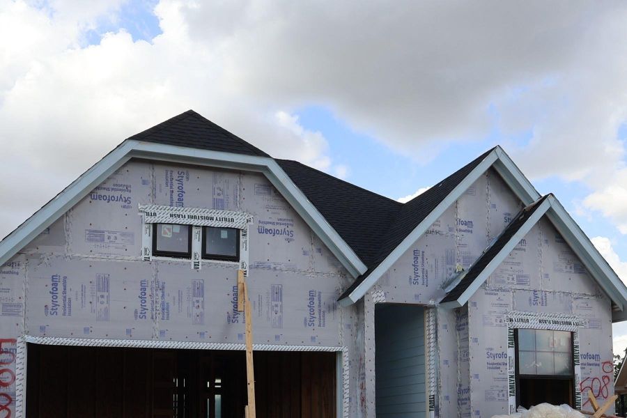 In-progress construction of a new home in Grange - Reserve Collection, Katy, TX (Image 8). In-progress construction of a new home in Grange - Reserve Collection, Katy, TX (Image 8).