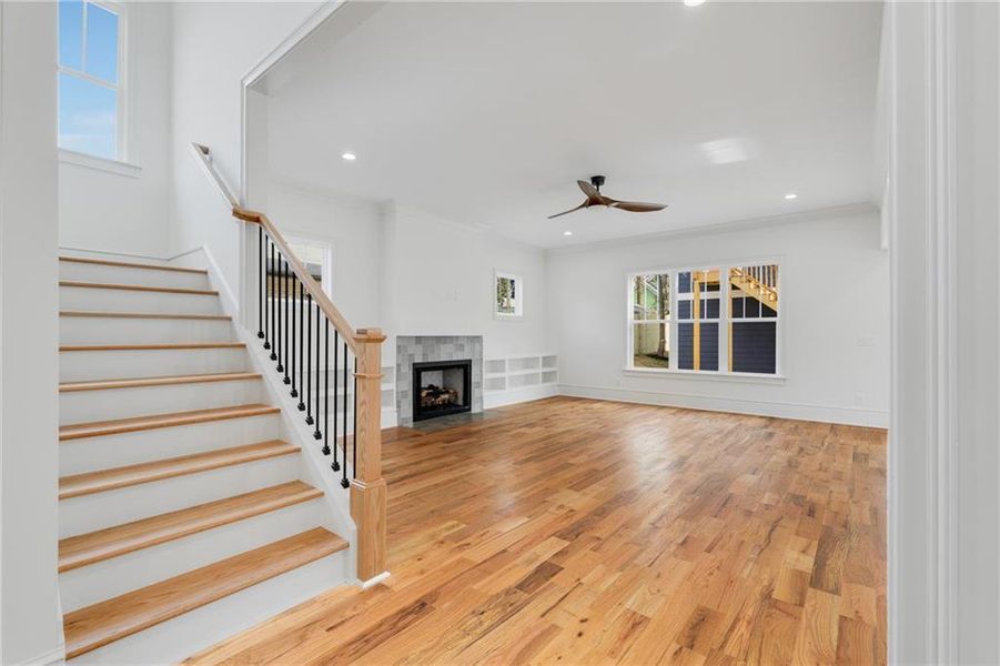 Spacious, unfurnished interior of a new home in , Atlanta (Image 44).