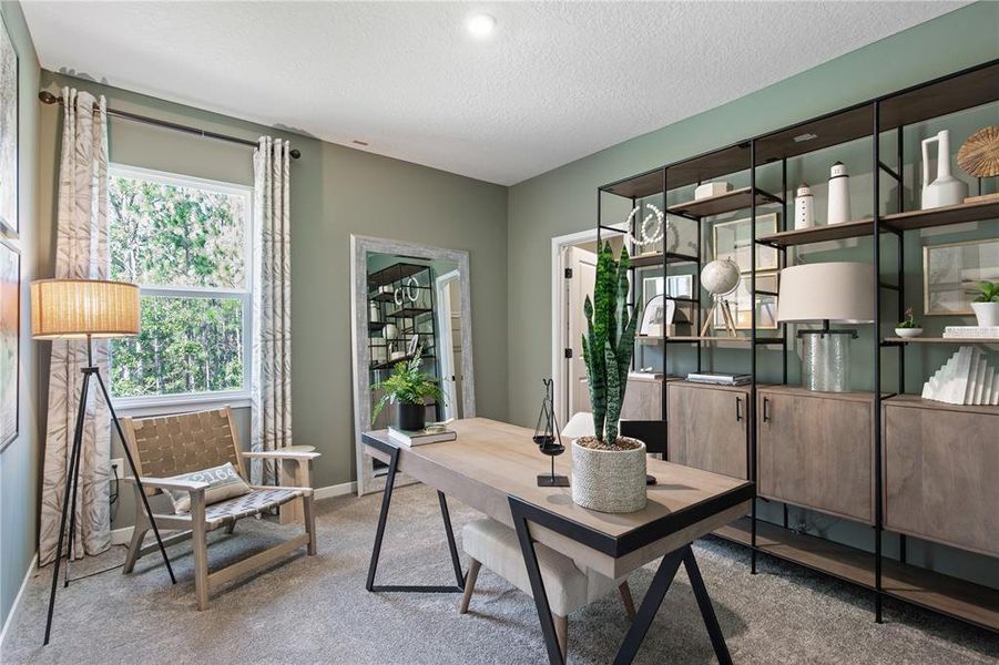 Furnished interior view inside a new home in Magnolia Series at Seminole Palms, Palm Coast (Image 31).