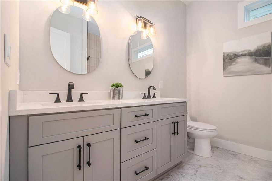 Furnished interior view inside a new home in , Atlanta (Image 44). Furnished interior view inside a new home in , Atlanta (Image 44).