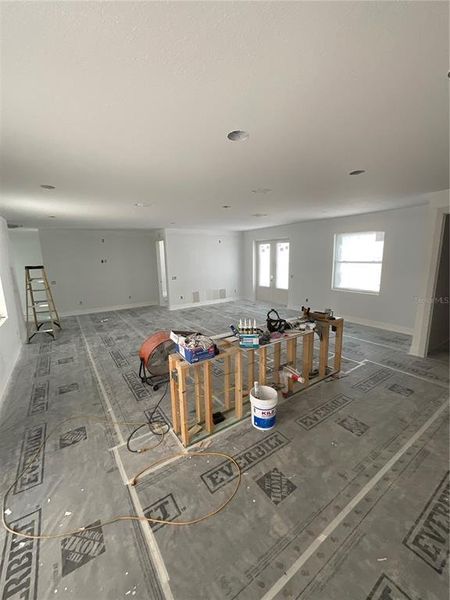 In-progress construction of a new home in , Arcadia, FL (Image 8).