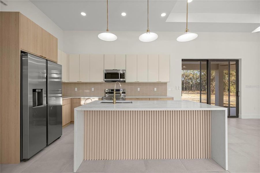 Furnished interior view inside a new home in , Dunnellon (Image 5).