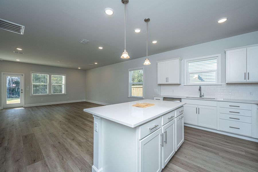 Furnished interior view inside a new home in Cedar Glen Preserve, Huger (Image 7).