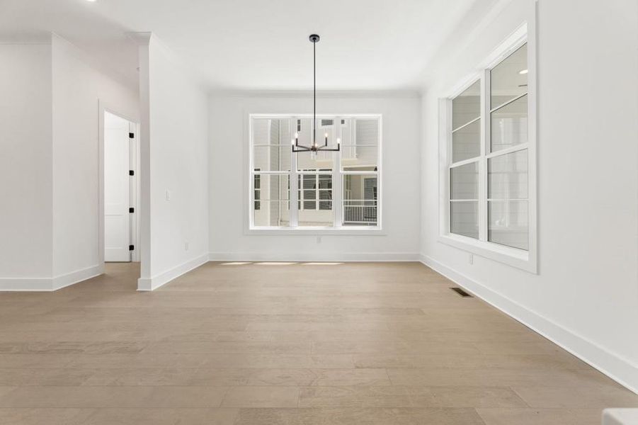 Spacious, unfurnished interior of a new home in Parkside Roswell, Roswell (Image 23).