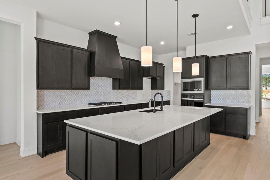 Furnished interior view inside a new home in Dunham Pointe, Cypress (Image 14).