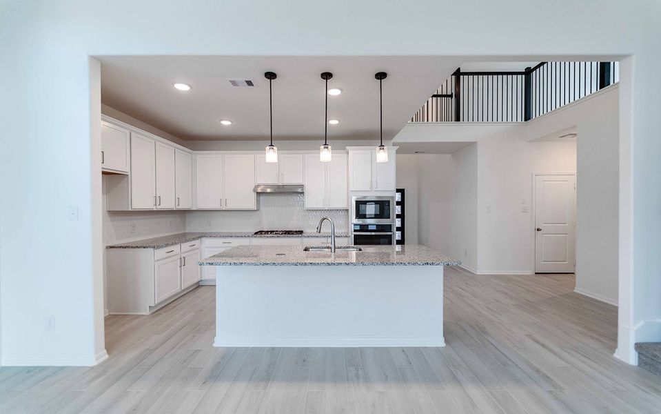 Furnished interior view inside a new home in Bay Creek, Baytown (Image 4).