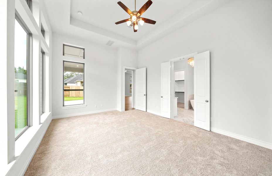 Spacious, unfurnished interior of a new home in Audubon 60′, Magnolia (Image 37).