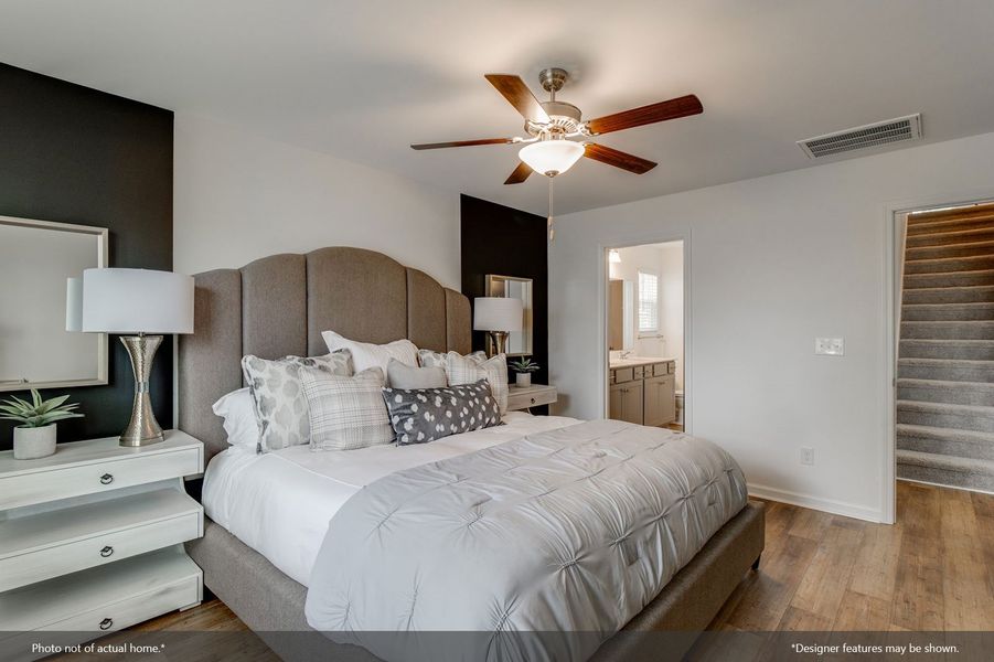 Furnished interior view inside a new home in Braxton Place, Moore (Image 7).