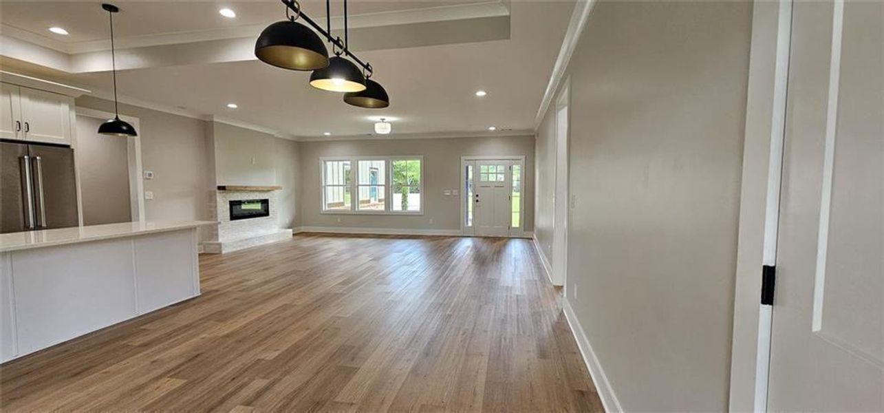 Spacious, unfurnished interior of a new home in , Loganville (Image 36). Spacious, unfurnished interior of a new home in , Loganville (Image 36).