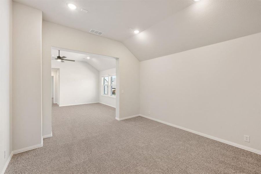 Spacious, unfurnished interior of a new home in Mockingbird Hills 60-65, Joshua (Image 25). Spacious, unfurnished interior of a new home in Mockingbird Hills 60-65, Joshua (Image 25).