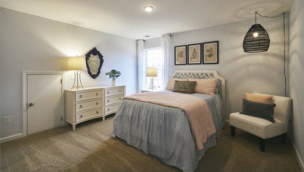 Representative furnished interior of a home built from the Winston by D.R. Horton in Middleton, Greensboro (Image 25). Representative furnished interior of a home built from the Winston by D.R. Horton in Middleton, Greensboro (Image 25).