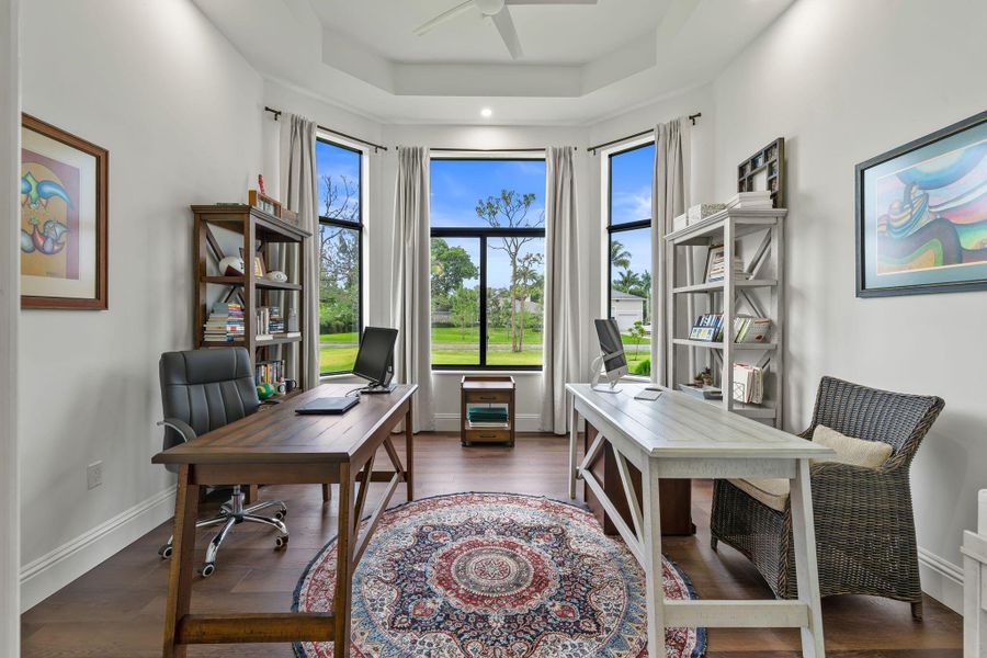 Furnished interior view inside a new home in , Palm Beach Gardens (Image 41).