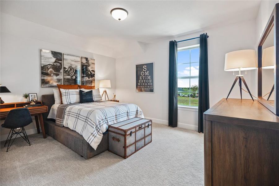 Beazer Homes Heath Golf and Yacht Club Kerrville Floorplan. This is not a photo of the actual home, but is a photo of the Kerrville floorplan.