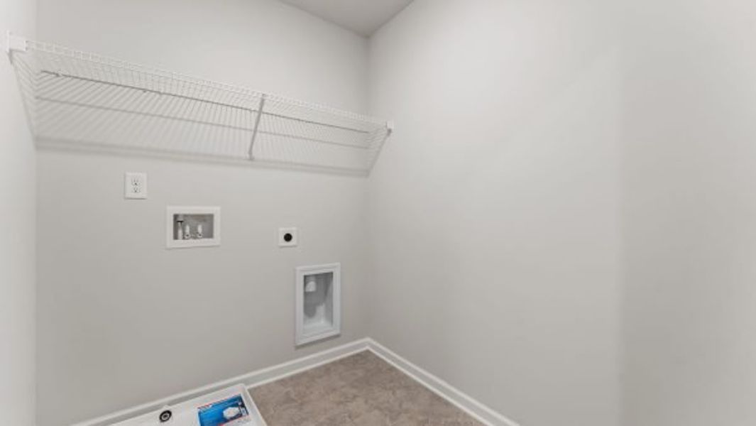 Representative unfurnished interior of a home built from the Turner by Piedmont Residential in Owen Preserve, Canton (Image 15).