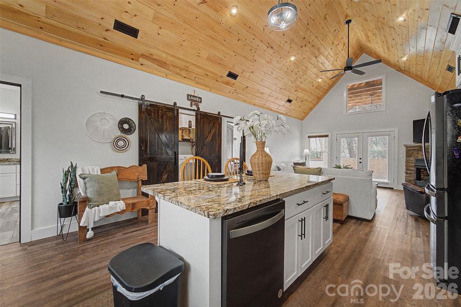 Furnished interior view inside a new home in , Bryson City (Image 8). Furnished interior view inside a new home in , Bryson City (Image 8).
