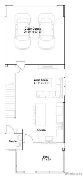 2D floor plan layout of this home in , Thornton, CO (Image 1). 2D floor plan layout of this home in , Thornton, CO (Image 1).