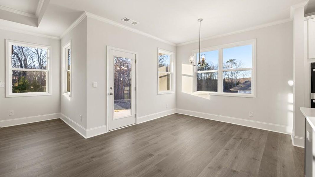Spacious, unfurnished interior of a new home in Butner Estates, South Fulton (Image 17).