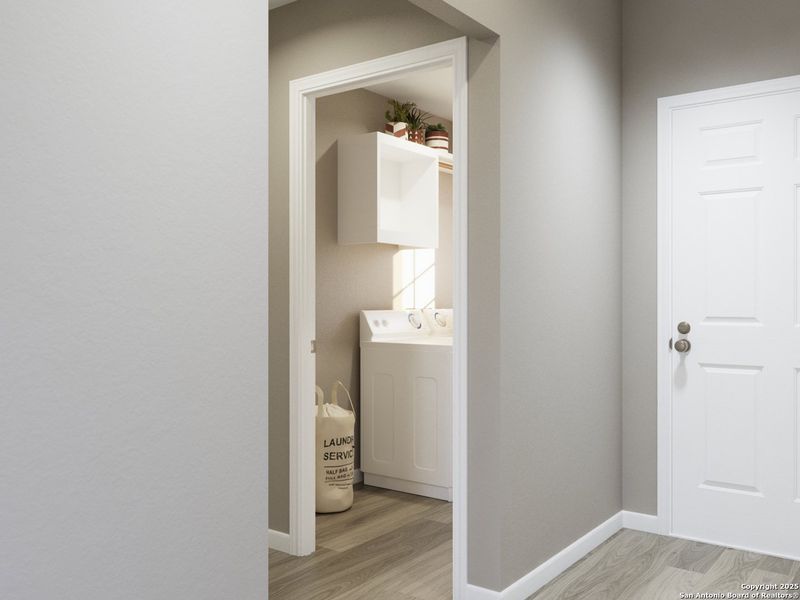 Furnished interior view inside a new home in Dauer Ranch, New Braunfels (Image 8). Furnished interior view inside a new home in Dauer Ranch, New Braunfels (Image 8).