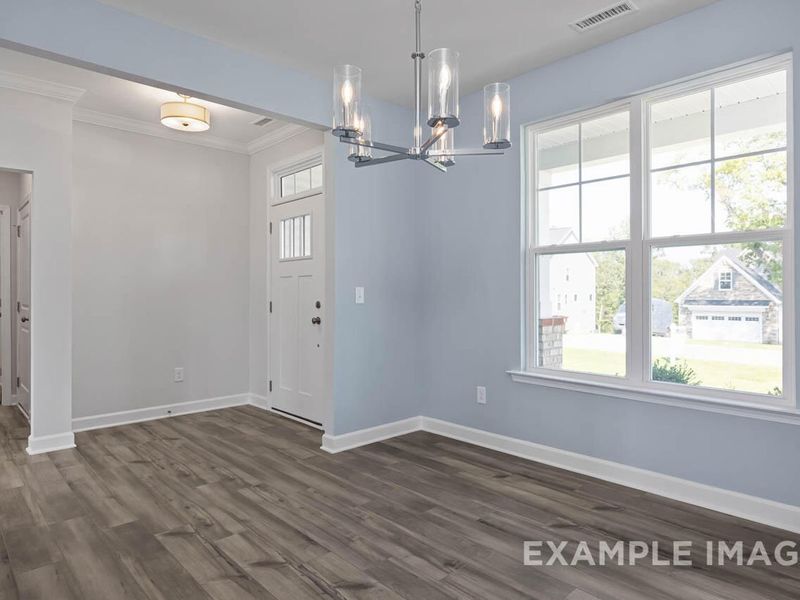 Spacious, unfurnished interior of a new home in Tobacco Road, Angier (Image 19). Spacious, unfurnished interior of a new home in Tobacco Road, Angier (Image 19).
